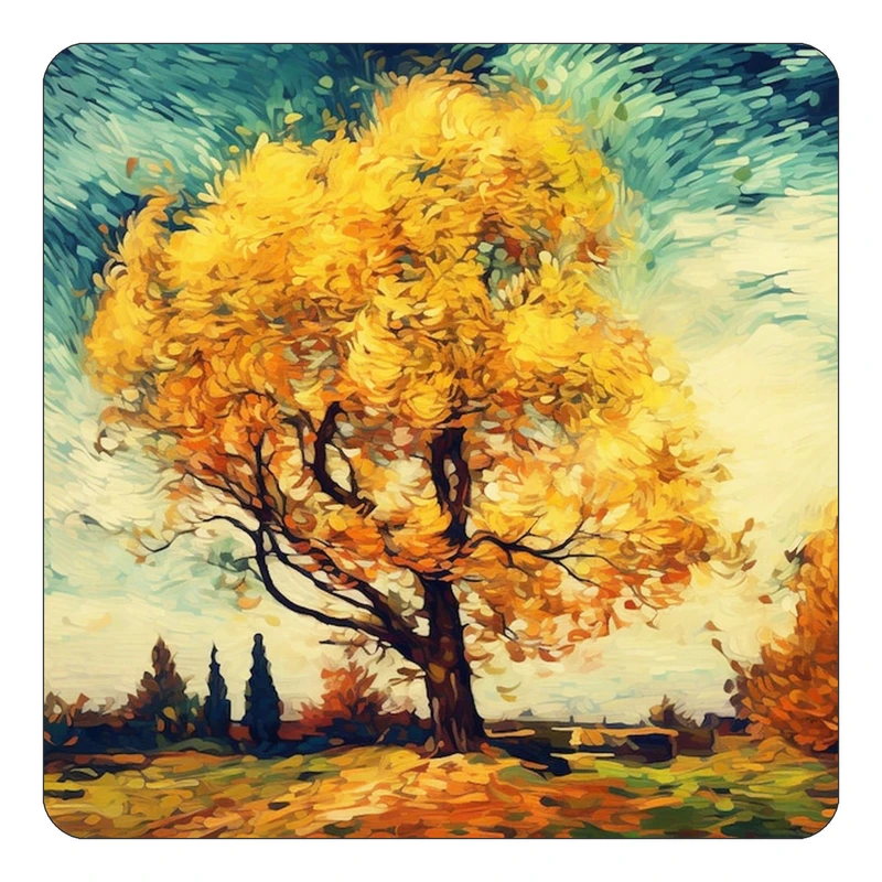 مگنت کاکتی طرح نقاشی رنگ روغن مدل mp70267