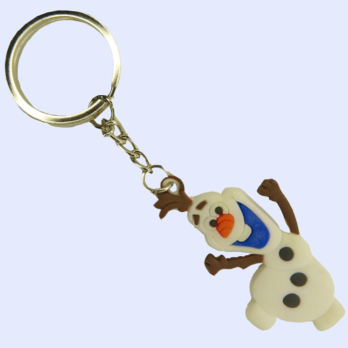 جاکلیدی دخترانه مدل آدم برفی فانتری کد 01