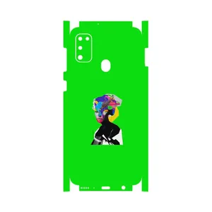 MAHOOT Collage of Women Portrait 3-FullSkin Cover Sticker for Samsung Galaxy M30s