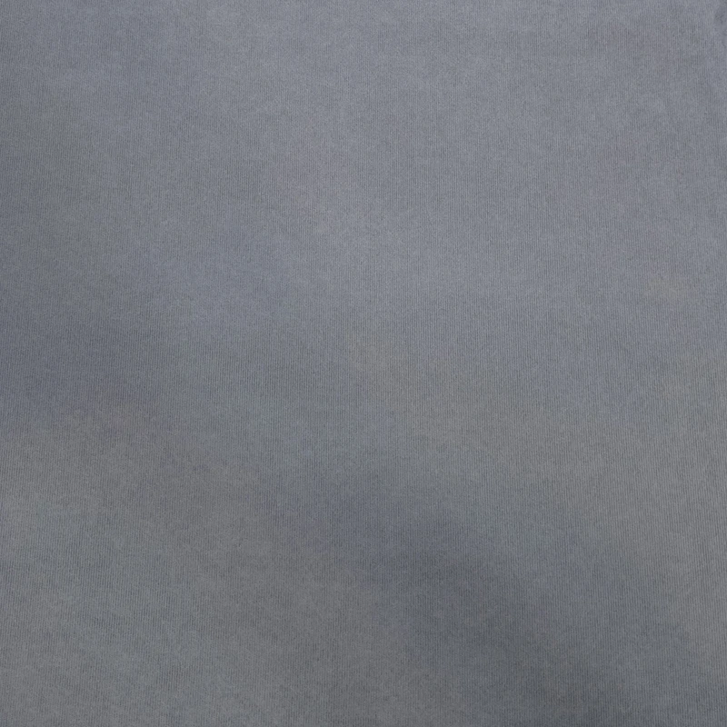 پارچه لباس عرض 1.5 متر مدل مخمل کبریتی ريز رنگ طوسی روشن