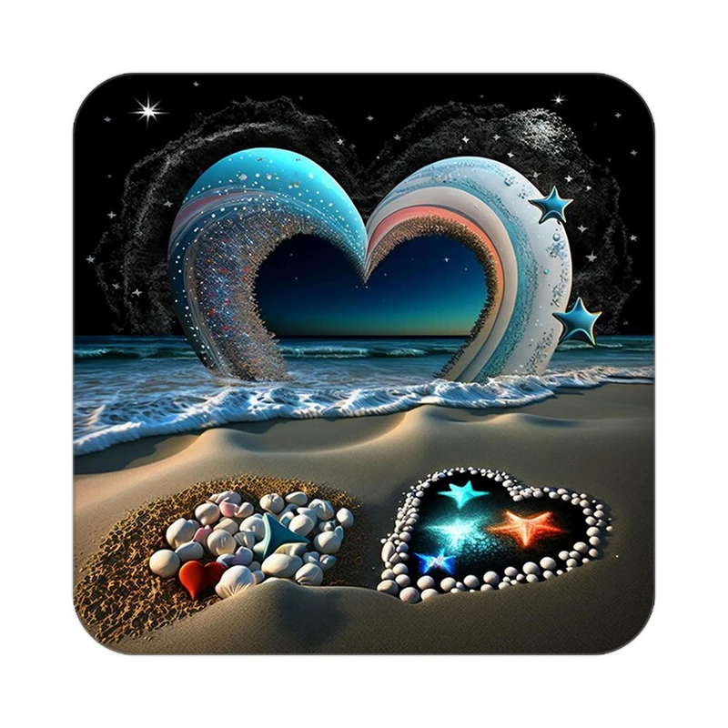 زیر لیوانی کاکتی مدل عاشقانه کد mp14332