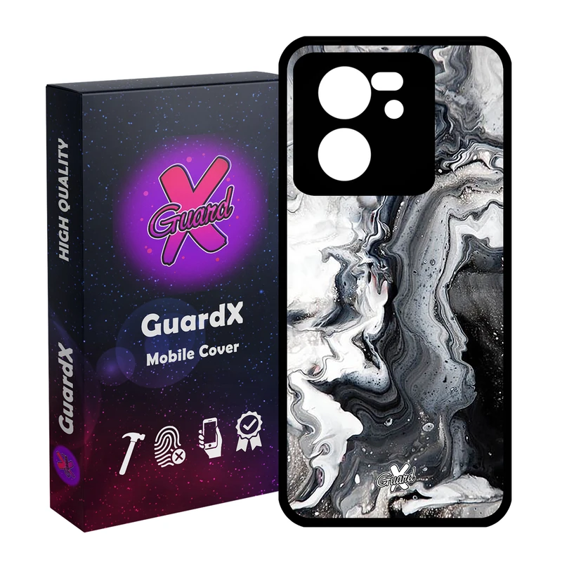 کاور گارد ایکس طرح ماربل مدل Glass10277 مناسب برای گوشی موبایل شیائومی 13T/13T Pro/Redmi K60 Ultra