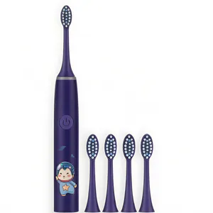 مسواک برقی کودک مدل لورم ایپسوم به همراه 4 سری یدک