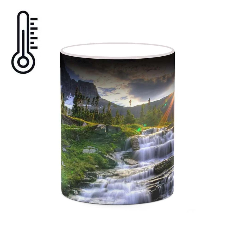 ماگ حرارتی کاکتی مدل منظره کد mgh18347