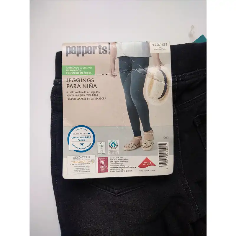 شلوار جین دخترانه پیپرتس مدل AT301