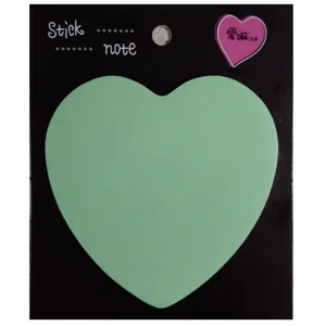 کاغذ یادداشت چسب دار مدل قلب بسته 60 عددی