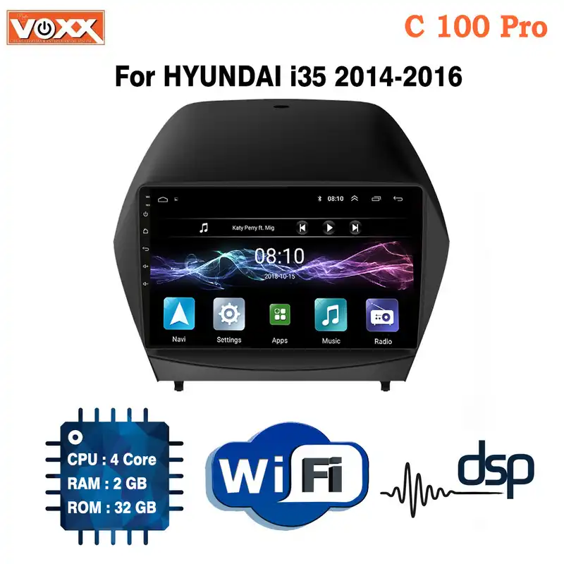 پخش کننده خودرو ووکس مدل IX35C100Pro