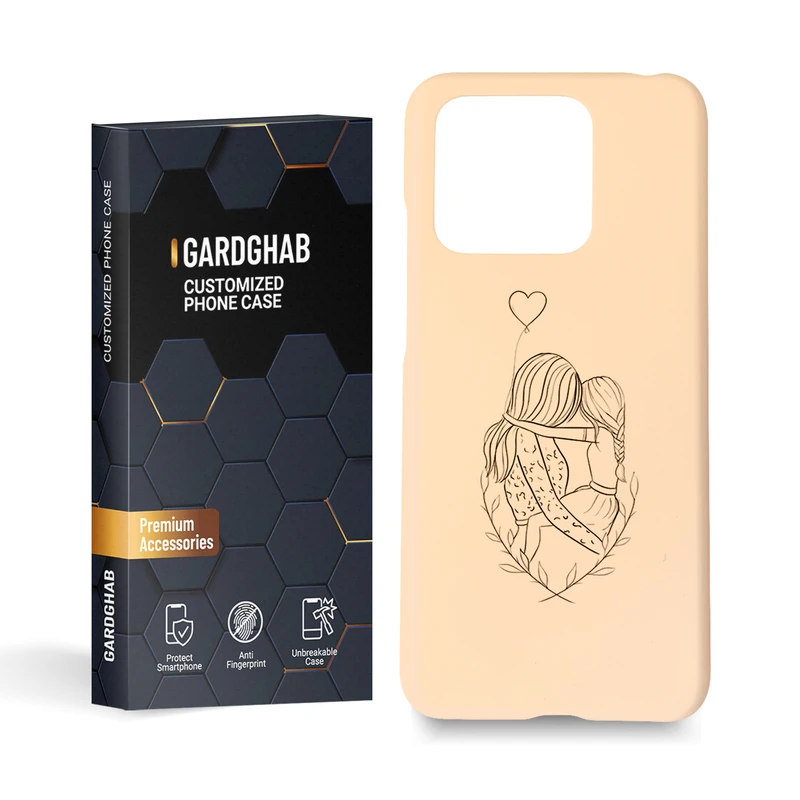  کاور گارد قاب مدل دخترانه مناسب برای گوشی موبایل شیائومی redmi 10c