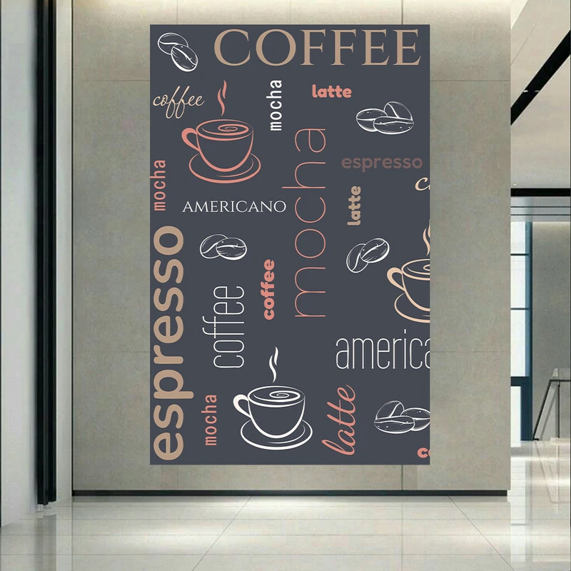 استیکر طرح قهوه مدل Coffee کد AR303230