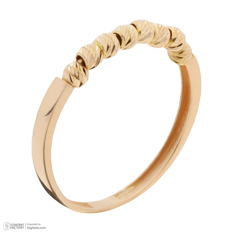 انگشتر طلا 18 عیار زنانه گلدم مدل R-3310003