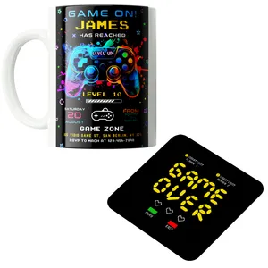 ماگ پاد آفرین مدل گیم دسته بازی گیمینگ گیمر کد PZ398 به همراه زیرلیوانی