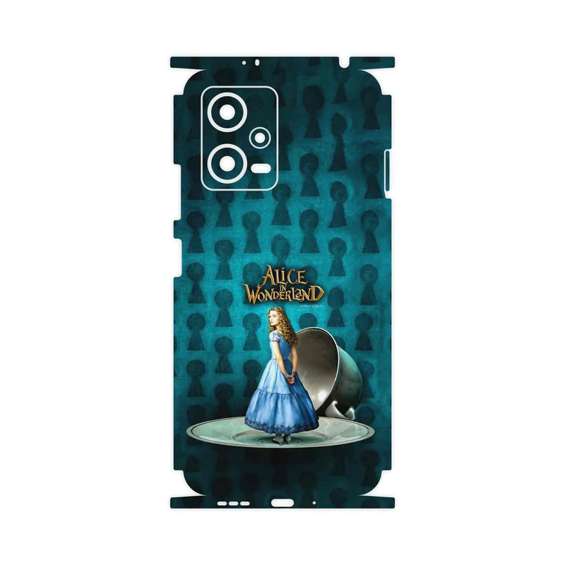 برچسب پوششی ماهوت مدل Alice in Wonderland-FullSkin مناسب برای گوشی موبایل شیائومی Redmi Note 12 5G