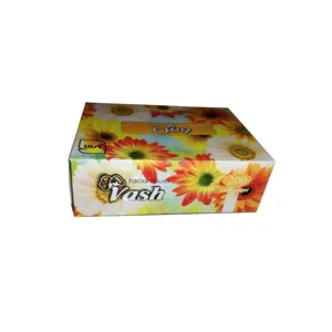  دستمال کاغذی 200 برگ وش طرح flower3