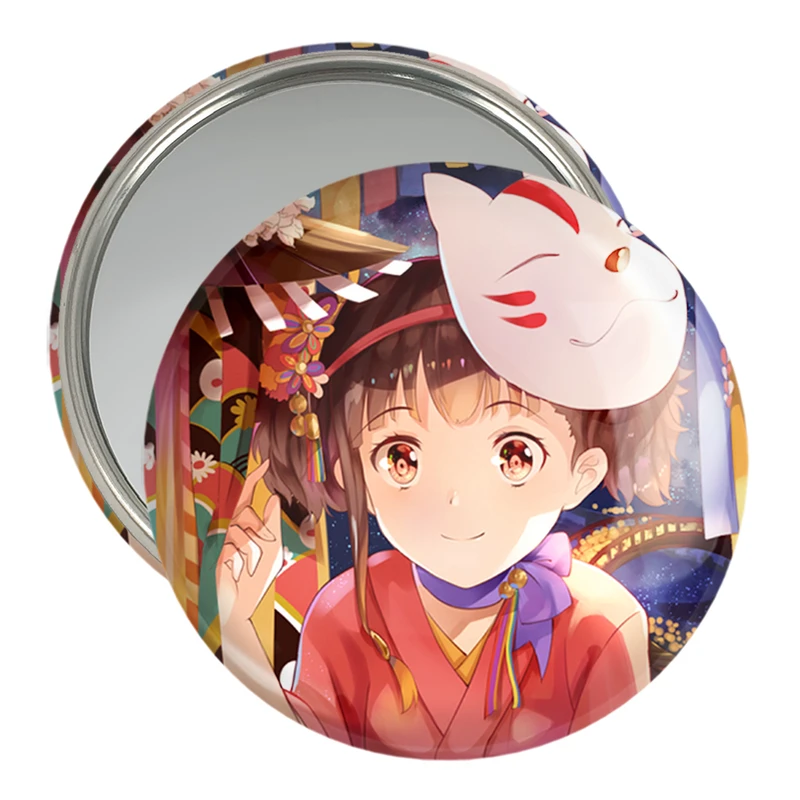 آینه جیبی خندالو مدل مومی انیمه کابانری (Kabaneri) کد 35998