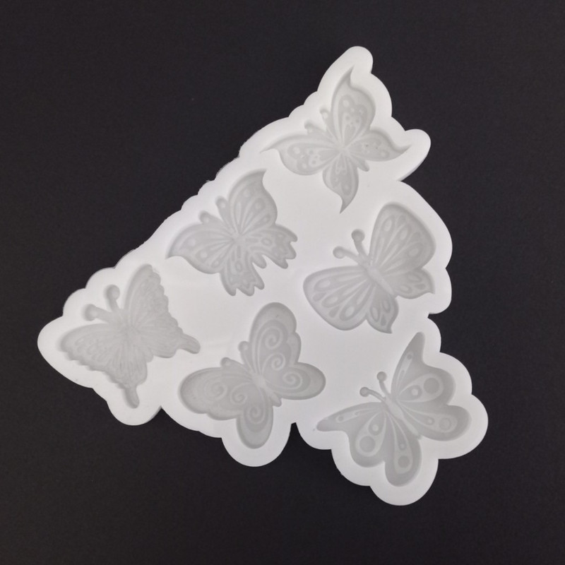 قالب رزین هنرستون مدل پروانه طرحدار