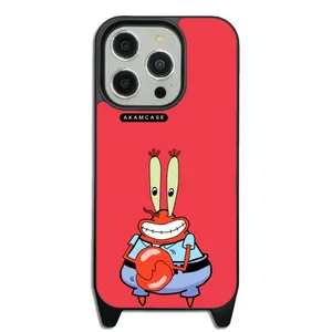 AKAM AMC-WLA14PRO-SPONGE BOB2 Cover For Apple iPhone 14 Pro