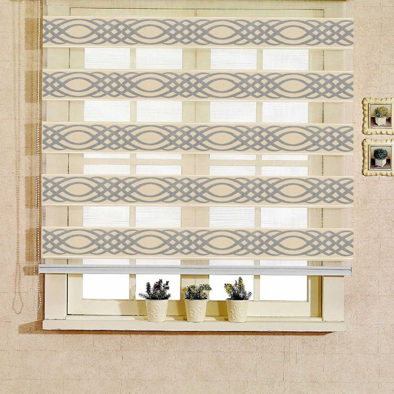  پرده زبرا زیو کد 4071 سایز 150 × 150 سانتی‌ متر