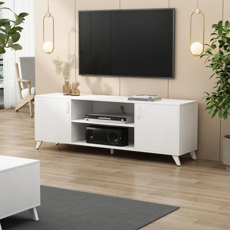 میز تلویزیون مدل 2217 مناسب برای تلویزیون تا 75 اینچ