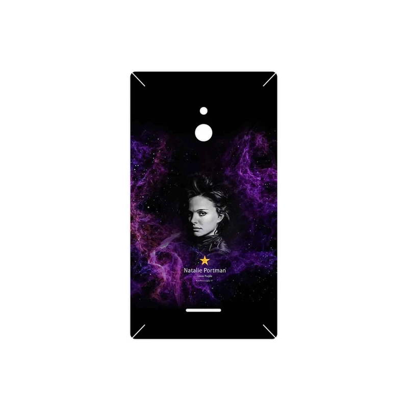 برچسب پوششی ماهوت مدل Natalie Portman مناسب برای گوشی موبایل نوکیا XL