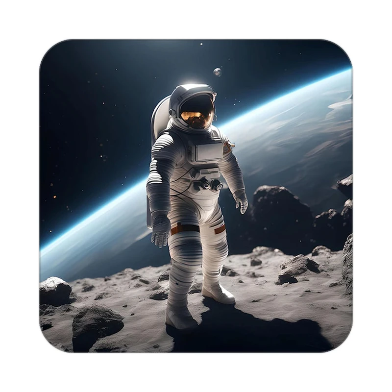 زیر لیوانی کاکتی طرح فضانورد مدل mp46117