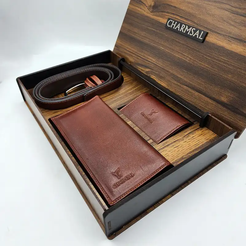 جعبه هدیه مردانه مدل AY216 سه تیکه