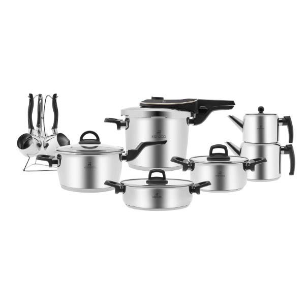 سرویس پخت و پز 15 پارچه کاراجا مدل 153.03.08.2206