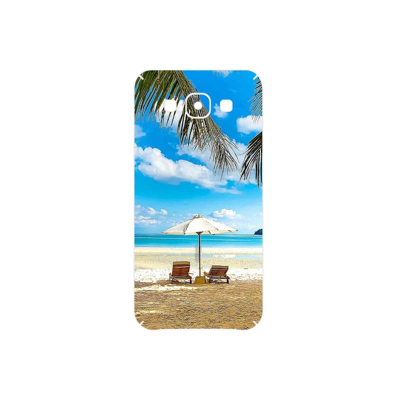 برچسب پوششی ماهوت مدل Beach مناسب برای گوشی موبایل سامسونگ Galaxy E5