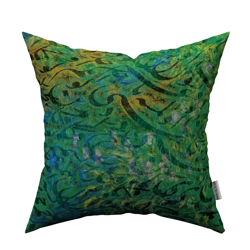 کاور کوسن مدل  مخمل کد C0074 سایز 43x43 سانتی متر