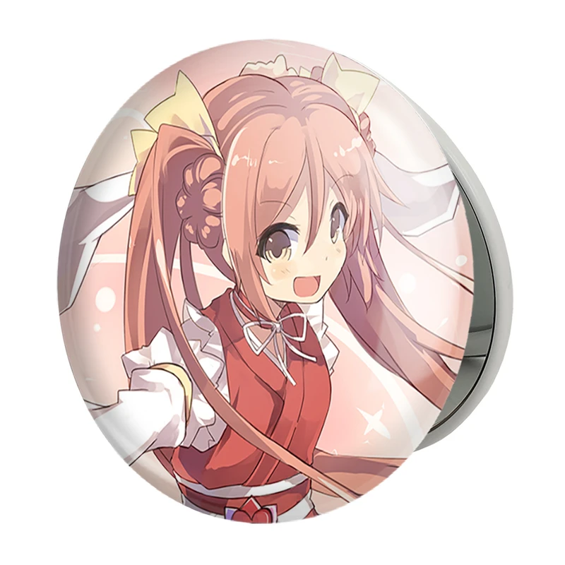 آینه جیبی خندالو طرح انجو انیمه گلوله سیاه مدل تاشو کد 35857