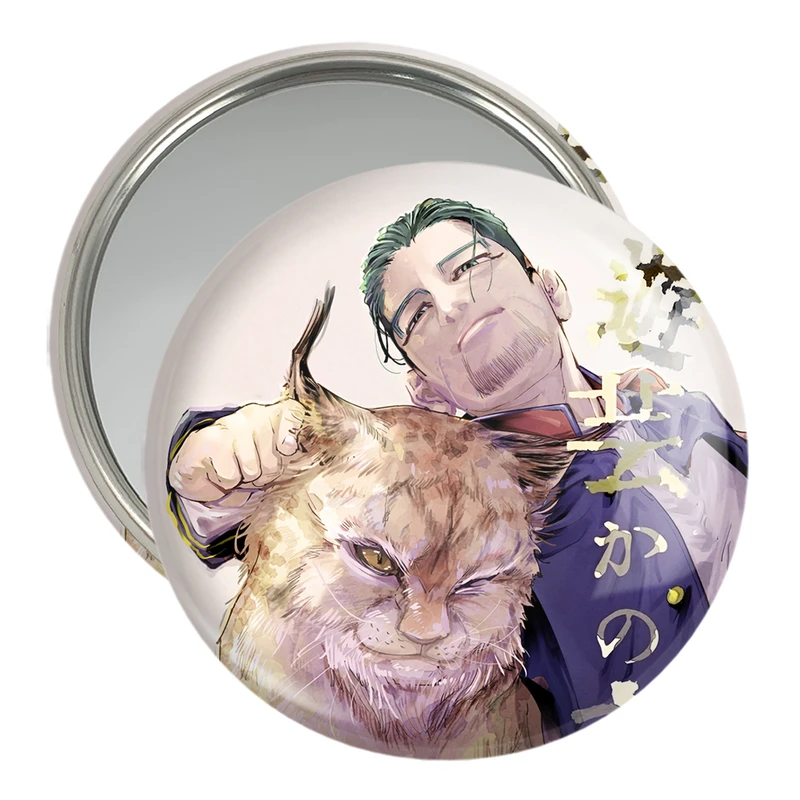 آینه جیبی خندالو مدل هیاکونوسکه انیمه Golden Kamuy کد 23748