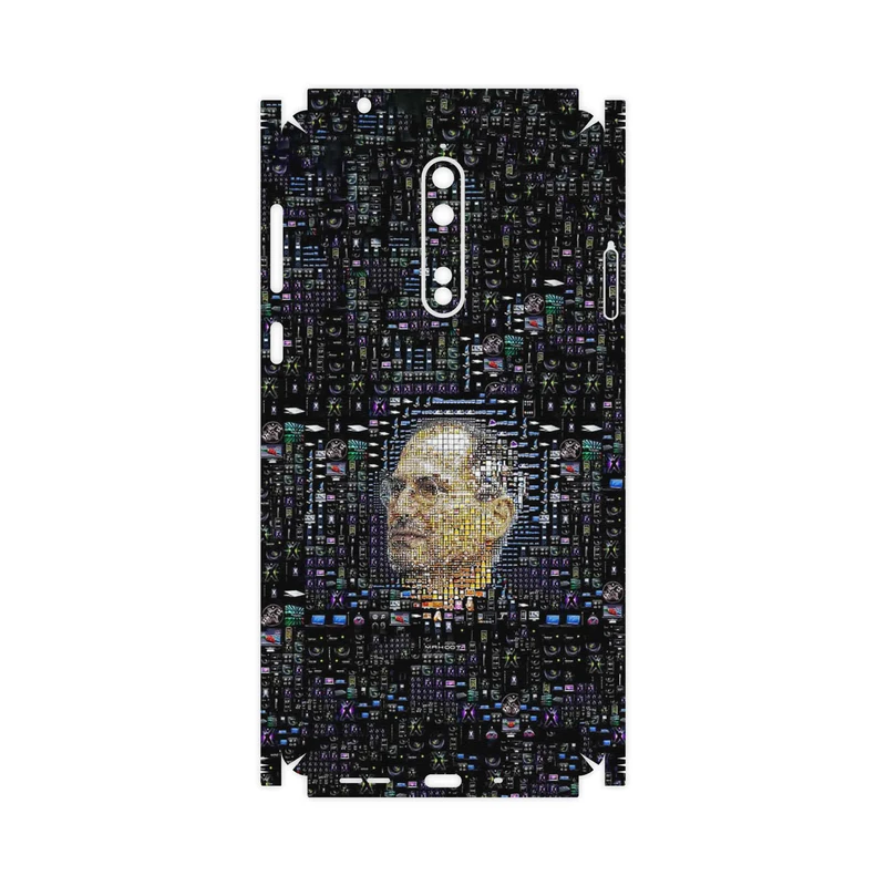 برچسب پوششی ماهوت مدل Collage of Steve Jobs 2-FullSkin مناسب برای گوشی موبایل نوکیا 8