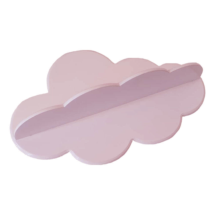 شلف دیواری اتاق کودک مدل ابر مجموعه دو عددی