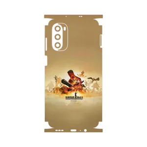 MAHOOT Serious Sam Game Series-FullSkin Cover Sticker for Motorola Moto G52