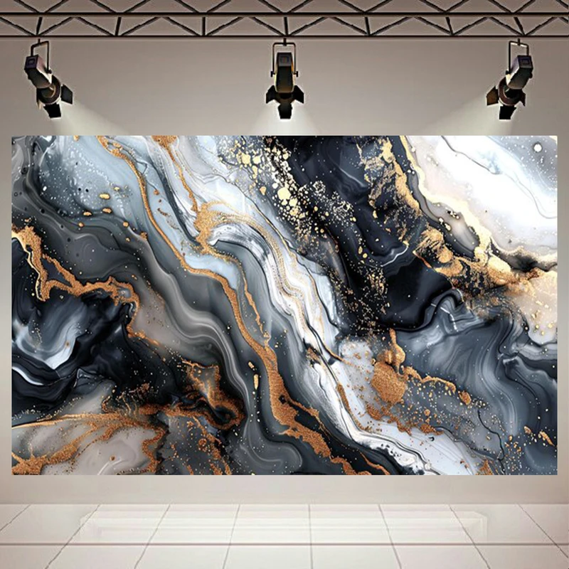 پوستر طرح مخمل رگه ای مدل مدرن کد AR303064