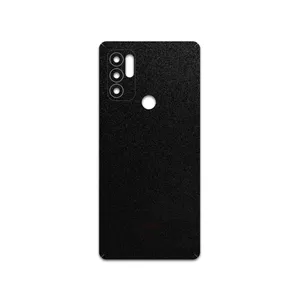 MAHOOT Black-Suede Cover Sticker for Motorola Moto G60S