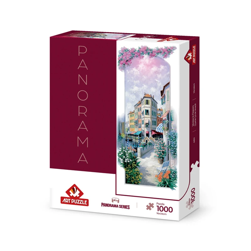 پازل 1000 تکه آرت پازل مدل Venice in Flowers كد 4484 مناسب نوجوان و بزرگسال