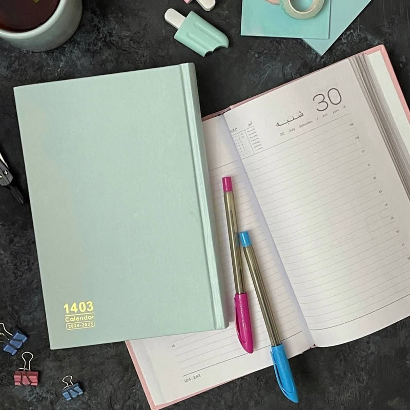 سالنامه سال 1403 طرح سالید 2 دایان