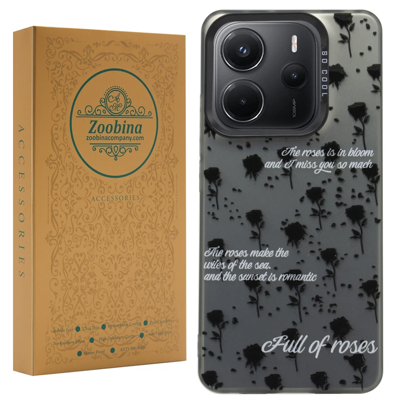 کاور زوبینا مدل Samor مناسب برای گوشی موبایل شیائومی Redmi Note 14 4G