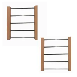 زیر قابلمه ای مدل چوبی- استیل بسته دو عددی