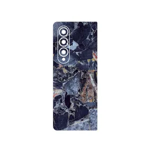 MAHOOT Broken black marble Cover Sticker for Samsung Galaxy Z Fold4