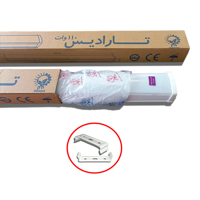 براکت مهتابی ال ای دی 110 وات تارادیس مدل روکار کد PTN-450 بسته 3 عددی