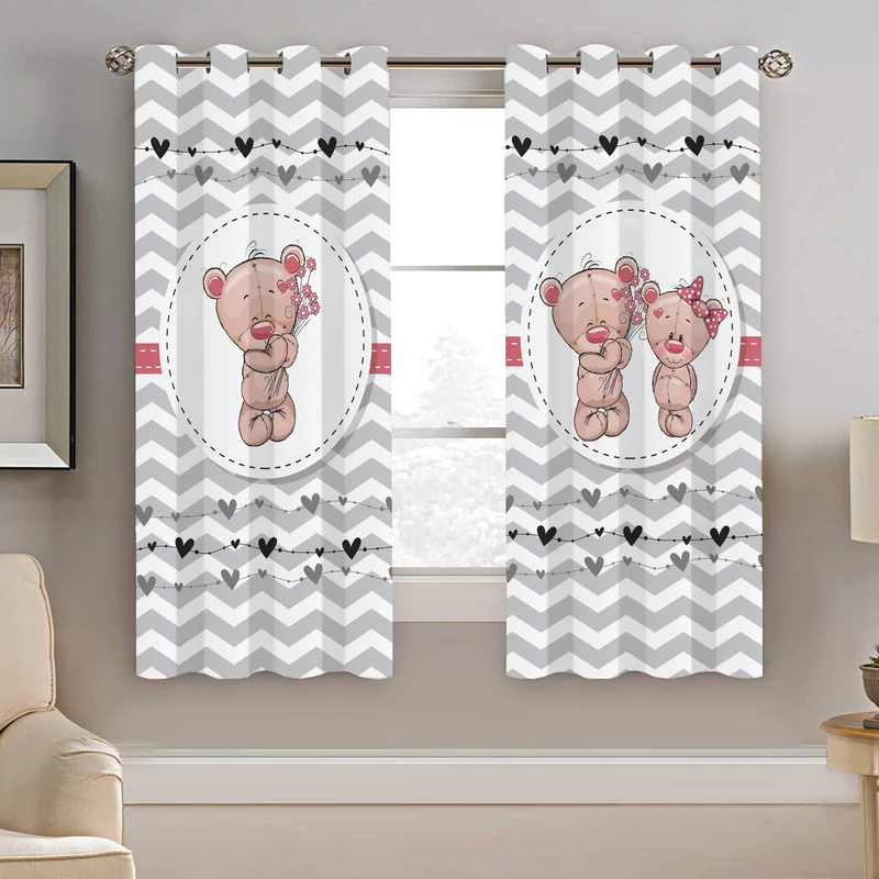 پرده نیروانا طرح کودک  مدل هازان کد 4776  سایز 140×200 سانتی متر