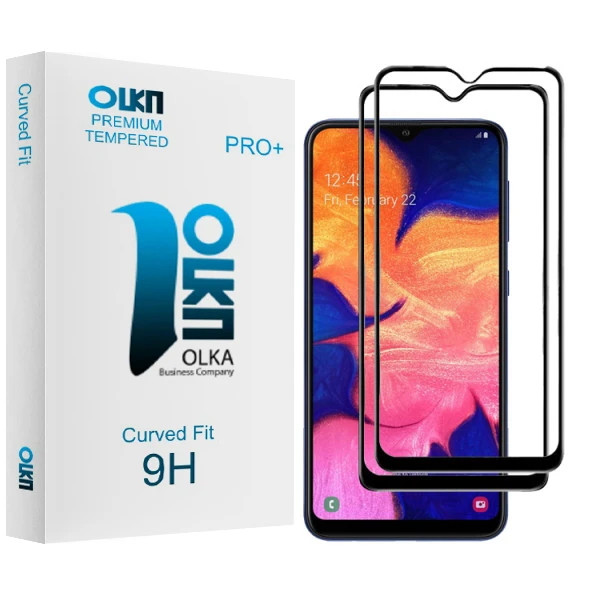 محافظ صفحه نمایش الکا مدل Premium glass مناسب برای گوشی موبایل سامسونگ Galaxy A30 بسته دو عددی