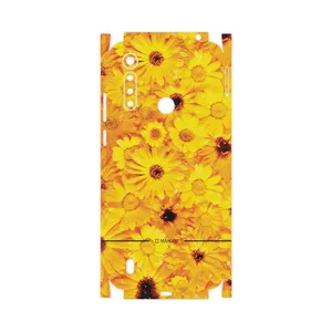 MAHOOT Yellow-Flower-FullSkin Cover Sticker for Motorola Moto G8 Power Lite