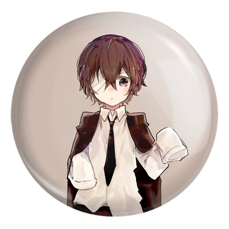 پیکسل خندالو طرح دازای اوسامو انیمه سگ های ولگرد بانگو کد 10141 مدل بزرگ