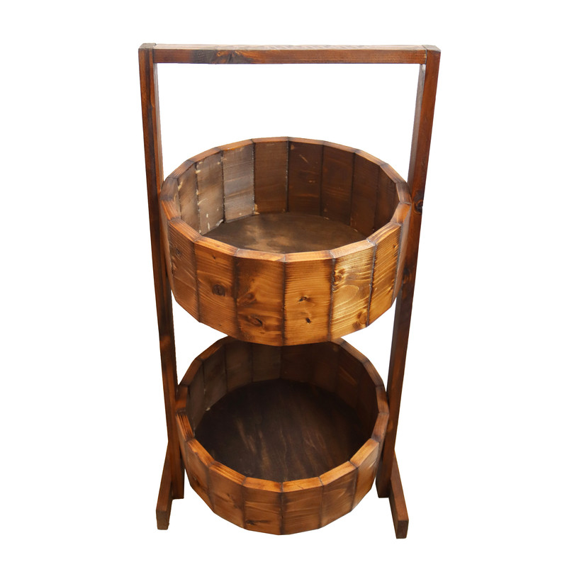 سبد سیب زمینی و پیاز مدل گرد کد 2khoneh-62CM