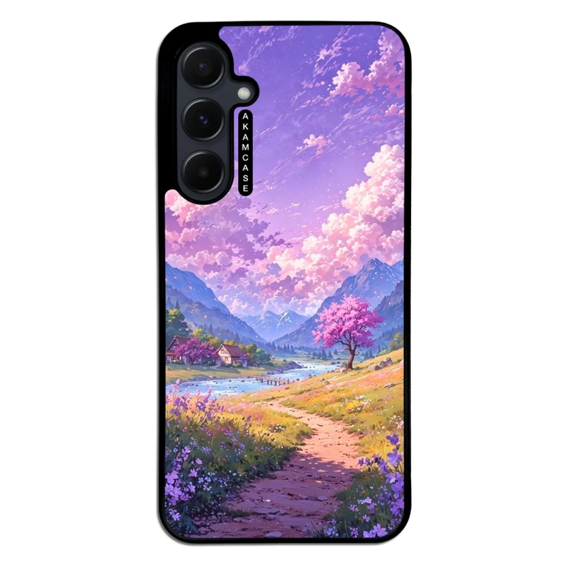 کاور آکام مدل AMC-WSGA55-NATURE-22 مناسب برای گوشی موبایل سامسونگ Galaxy A55