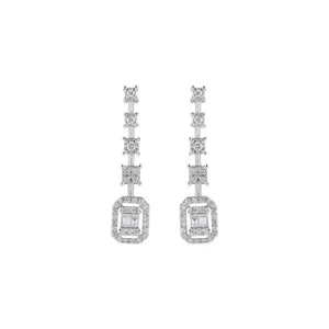 گوشواره طلا 18 عیار زنانه مدل 14756