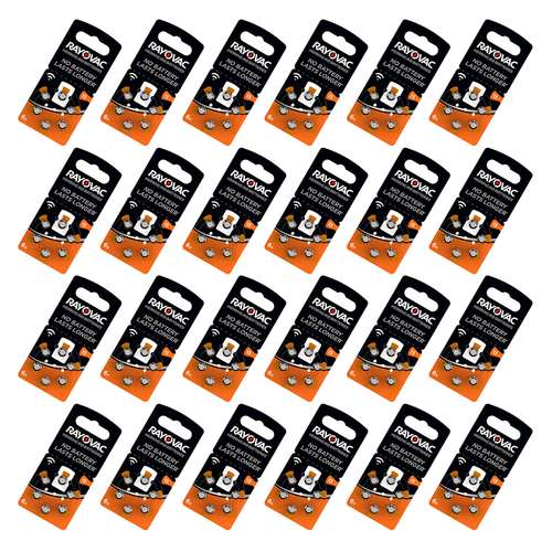 باتری سمعک ریوواک مدل 6-13 مجموعه 144 عددی