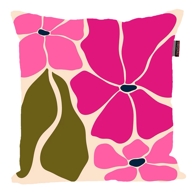 کوسن پاد آفرین مدل مینیمال طرح گل کد PK30013